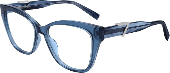 Dollger Cat Eye Fashion Glasses Non Prescription Glasses Black Fake Clear Lens Glasses For Women Men