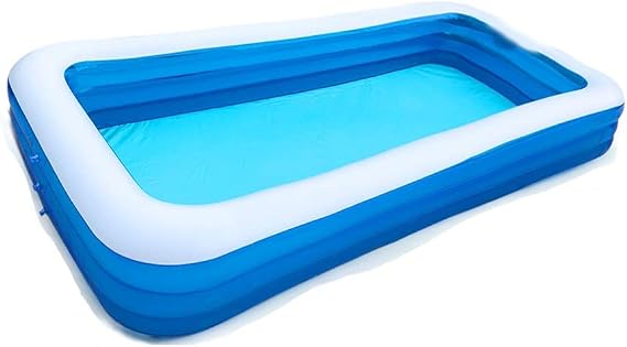 Inflatable Swimming Pool Hot Tubs Bathtubs Inflator Folding Adult Bath Tubs Water Party Swimming Pool for Kids Adults Backyard Water Party