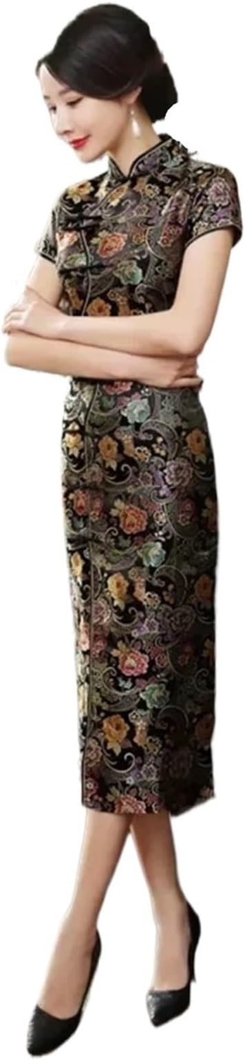 Clothes Vintage Dress for Women Clothing Streetwear Traditional Chinese Clothing Cheongsams Chinese Qipao Ethnic Style