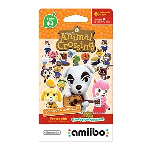 Nintendo Animal Crossing amiibo cards Series 2 6-Pack - Wii U