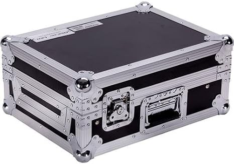 DEEJAY LED - Fly Drive Case For Rane RN62 Pro DJ Mixer or Similarly Sized Equipment w/Laptop Shelf w/Wheels - TBHRN62LT