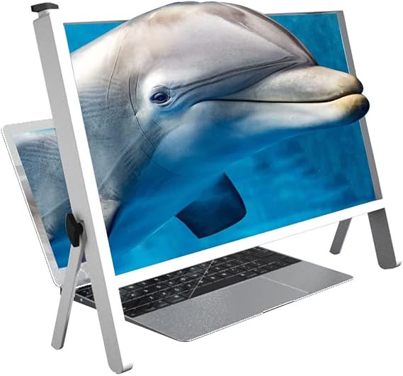 Screen Magnifier-Laptop/Phone/Tablet/Computer Screen Enlarger,HD Amplifier Expandor for 3D Games/Videos/Movies/Reading,Laptop Screen Magnifying, Portable Amplifier Desktop