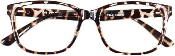 Reading Glasses Blue Light Blocking for Women Men Square Nerd Eyeglasses Frame Computer Readers