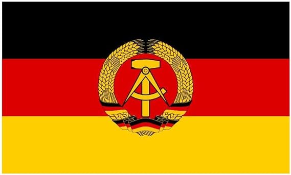 East Germany Flag 5ft X 3ft