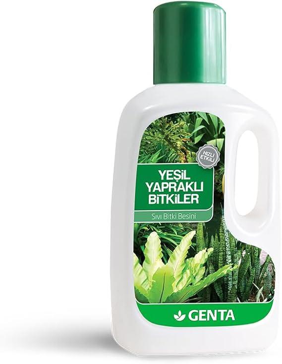 Genta Yeşil Yapraklı Bitkiler İçin Sıvı Besin -Sıvı Gübre 500 ml