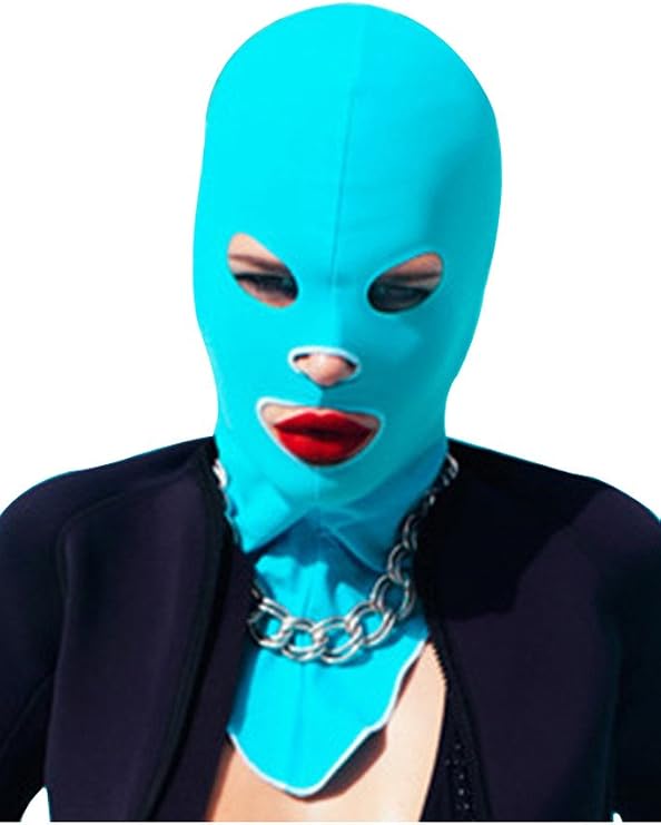 Swim Cap Facekini Face Bikini Sunblock Protect Mask