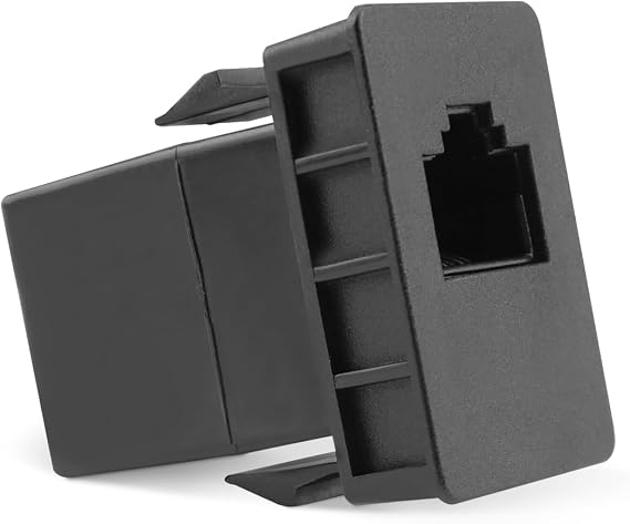 Blank Socket Fit for Toyota Prado Hilux Landcruiser, Pluggable RJ45 Model Interface Radio Switch Panel Dash