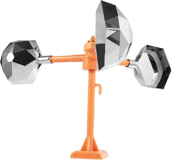 Reflective Spinning Bird Deterrent, Retractable Wind Powered Bird Repeller, Scarer Deterrent Devices Outdoor, Repels All Birds Pigeons Woodpeckers for Patios, Rooftops, Vegetable Gardens