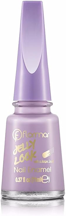 Flormar Jel Görünümlü Parlak Oje (LİLA) - Jelly Look Nail Enamel- Jl19 Tender Lilac - 8690604282135