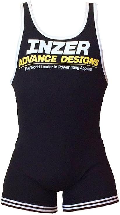 Inzer Powerlifting Singlet Medium Black