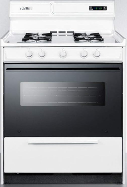 Summit WNM2307DK Kitchen Cooking Range, White
