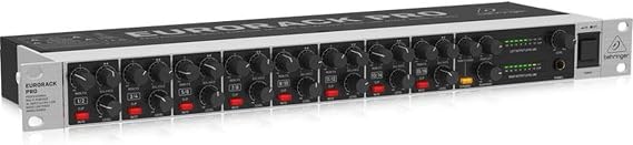 Behringer EURORACK PRO RX1602 V2 Professional Multi-Purpose 16-Input Ultra-Low Noise Line Mixer