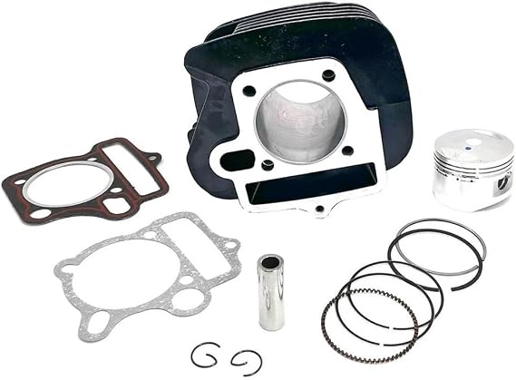 52.4mm 54mm 55mm 56.5mm Cylinder kit Lifan 125CC 138CC 140CC 150CC 1P52FMI 1P54FMI 1P55FMJ 1P56FMJ Engine Pit Dirt Bike Parts Replacement accessories(138CC-54mm)