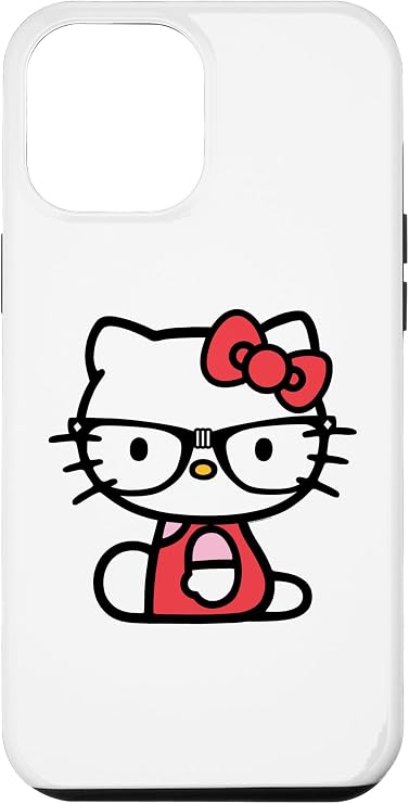 Hello Kitty Nerd Glasses Case for iPhone 12 Pro Max