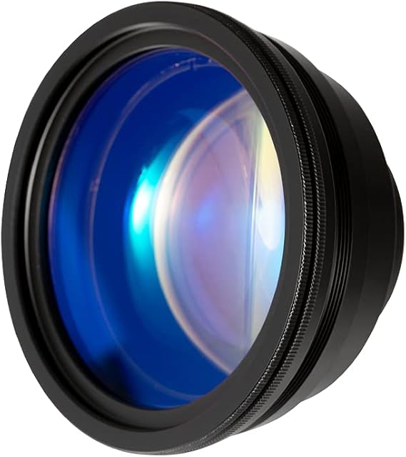 Cloudray F-Theta Lens - 50x50mm, FL63mm, M85, Scan Lens 1064nm Fiber Laser