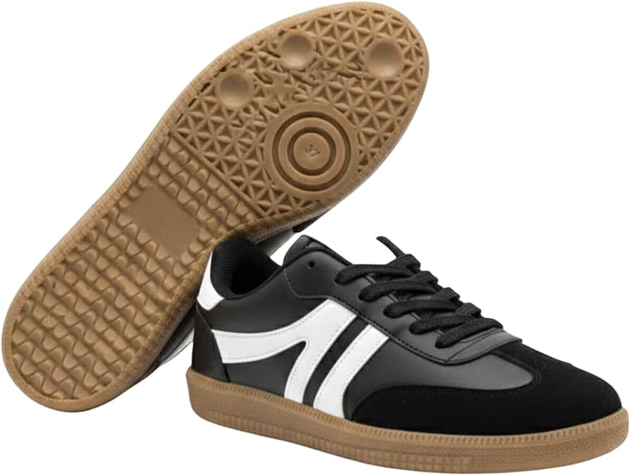 Kadın Sneaker Bağcıklı Düz Taban Spor Ayakkabı Sam Taba Süet