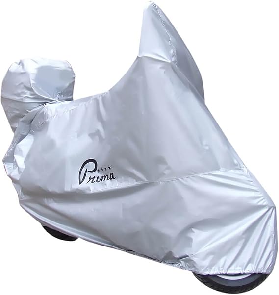 Prima Scooter Cover; Compatible with Vespa LX/S, Primavera, Sprint, Heavy-Duty with Zip-Out Compartments for Windshield and Top Case