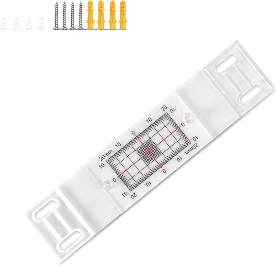 MOETER Crack Gauge Tell-Tale Monitor, 2 Axis, with Updated Two Pre-Set Pegs