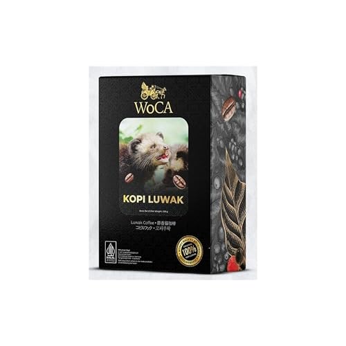 Kopi Luwak Premium Indonesian Coffee, 100g, Rare Civet Weasel Cat Coffee
