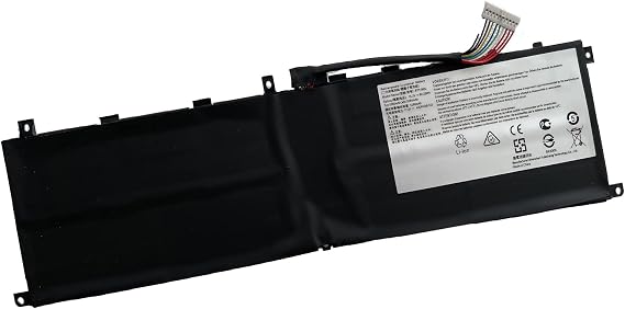Replacement BTY-M6L Laptop Battery for MSI GS65 P65 PS63 GS65 Stealth Thin P65 Creator 8RF Series Notebook BTY-M6L 15.2V, 5380mAh