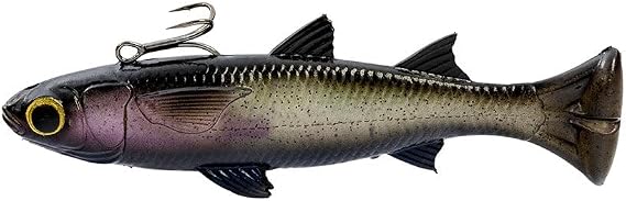 Savage Gear Pulse Tail Mullet 8' LT (Dark Mullet) 2578 One Size