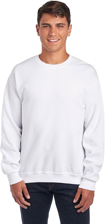 Jerzees Mens NuBlend Fleece Hoodies & Sweatshirts, Cotton Blend, Sizes S-3X