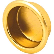 Slide-Co 161910 Brass Finger Pull 3/4 In. (4 Pack)