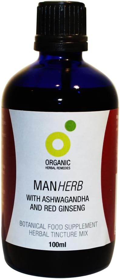 Organic Herbal Remedies 100 ml ManHerb Supplement