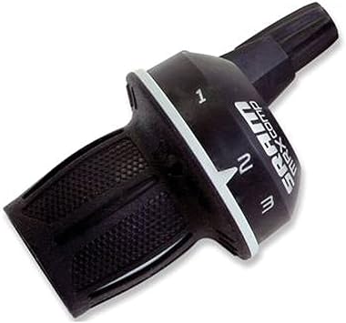 SRAM MRX Comp 7-Speed Rear Shifter - Compatible, Mechanical Twist Gear, Durable Black Cycling Gear for Mountain and Hybrid Bikes