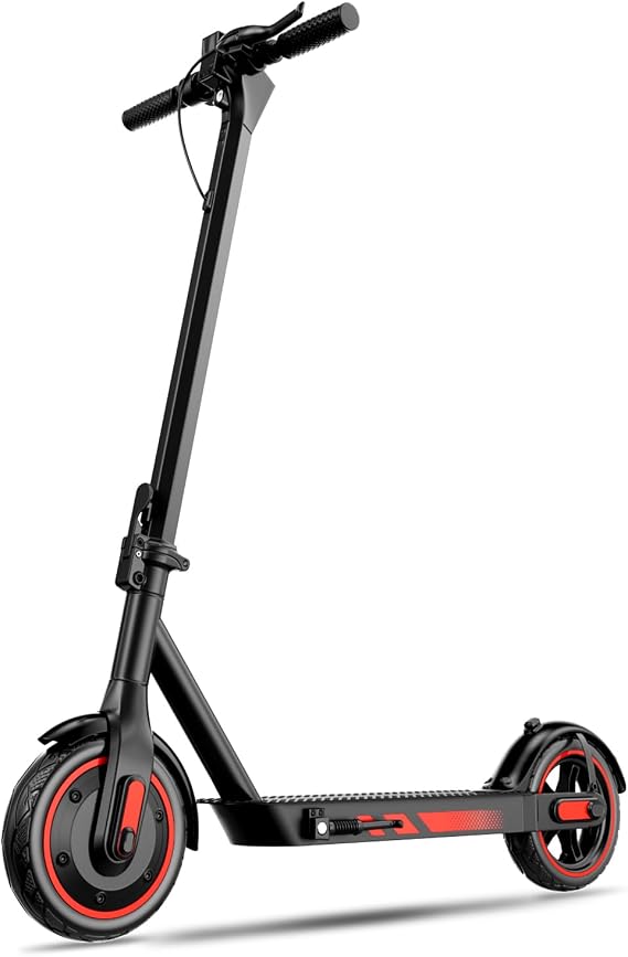 Electric Scooter for Adults,8.5/10" Tires,Powerful 500W Motor,Max 35/38/45KM Long Range,Top Speed 25Km/h,Lightweight and Foldable Scooter,Dual Lighting System and Drum Brake,Smart APP Control