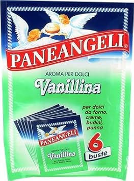 Paneangeli Vanillina - 2 Envelopes / 12 Servings