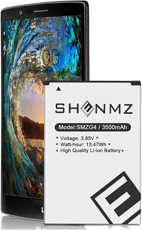 SHENMZ LG G4 Battery,3500mAh Li-ion Replacement BL-51YF Battery for LG G4 S986 H810 H811 US991 Vista 2 H740 STYLO LS770 H634 Stylus H631 H635 MS631 H815 H812 VS999 LS991 F500