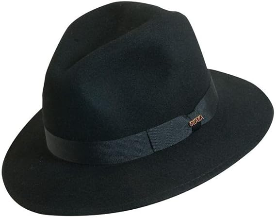 Scala Classico Men's Crushable Felt Safari Hat