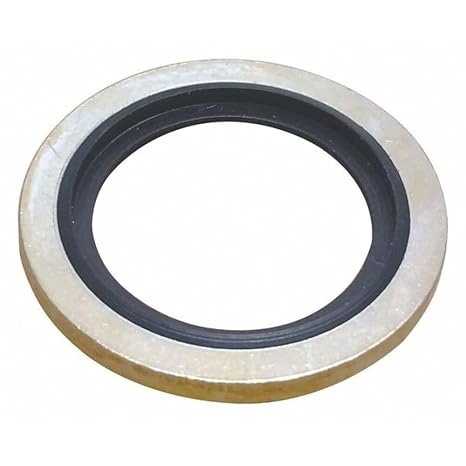 9500-04 Series 9500 Carbon Steel Component Bonded Seal for British Thread, BSPP, Carbon Steel