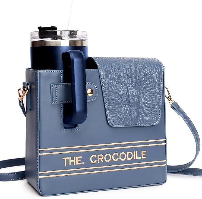 Stanley Purse,Water Bottle Bag Outdoor Portable Crossbody Bag Stanley Cup Holder with Strap Women's Shoulder Bags