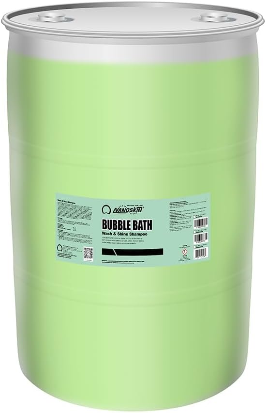 Nanoskin BUBBLE BATH Foaming Car Wash Shampoo, 55 Gallon