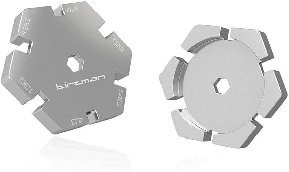 Birzman Unisex's Spoke Wrench Tools, Silver, One Size