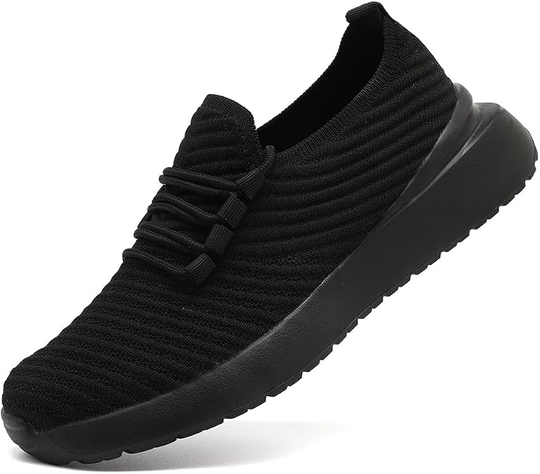 Running Shoes for Women Slip on Casual Walking Tennis Sneakers Non Slip Breathable Lightweight Mesh Workout Gym Hiking Sports Trainers
