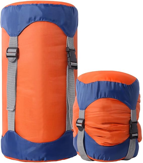 Compression Sack Lightweight Compression Bag Waterproof Compression Sacks Roll Closure for Sleeping Bag Space-saving Equipment for Camping Hiking Travel