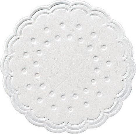 Duni Cup/Saucer, White, 8 Layered, Diameter: 7.5 cm, Pack of 250