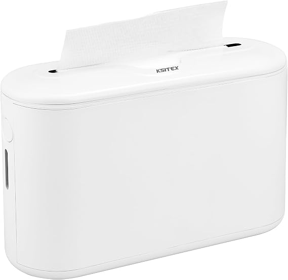 Countertop Paper Towel Holder Dispenser,White-M