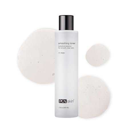 PCA SKIN Smoothing Facial Toner - Alcohol-Free Face Treatment with Aloe Vera, Lactic & Citric Acids, Reduces Appearance of Pores & Acne (7 fl oz)