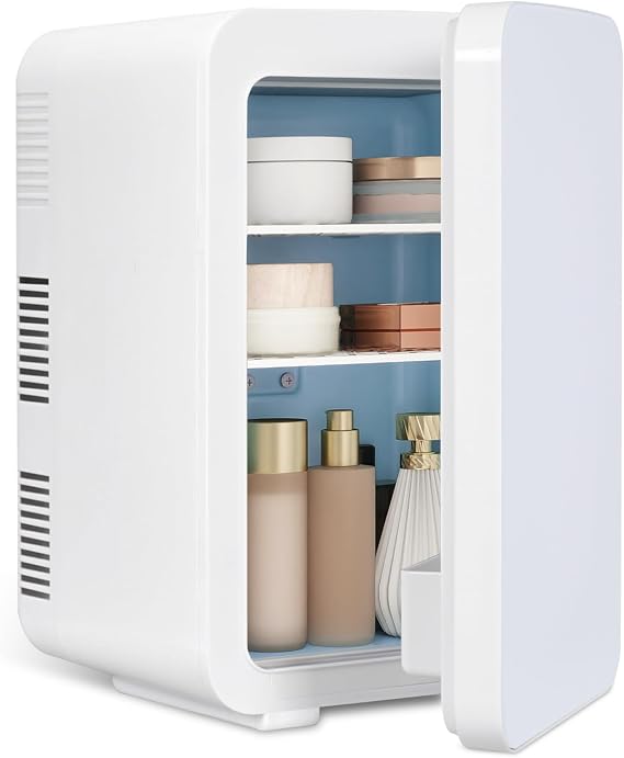 Mini Fridge for Bedrooms Portable Refrigerat [Energy Class F]