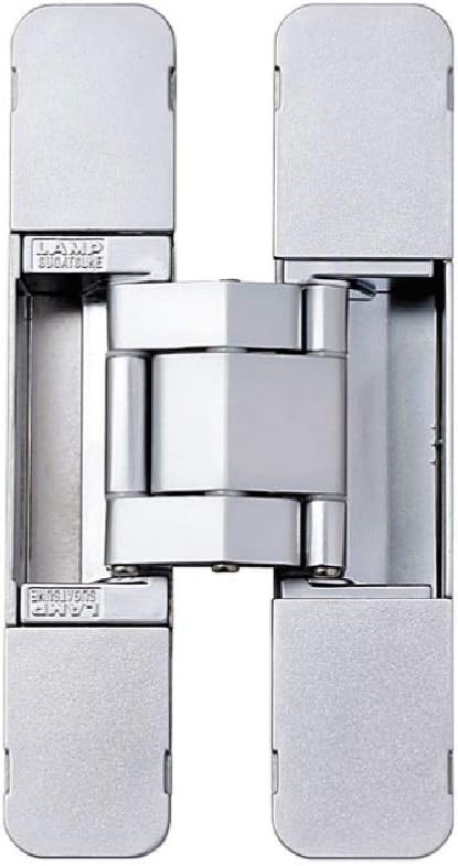 Sugatsune HES3D-E190 3-Way Adjustable Invisible Concelaed Hinge - Dull Chrome