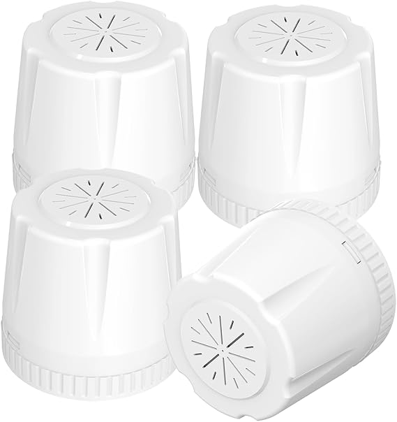 4 Pack Replacement Filter for EPIC Water Filter Pitcher (Pure) and Aquagear | Compatible with Aquagear Seychelle; Reduces Fluoride, Chlorine, Lead, Odors, BPA Free, Last Up to 3 Months or 150 Gallons