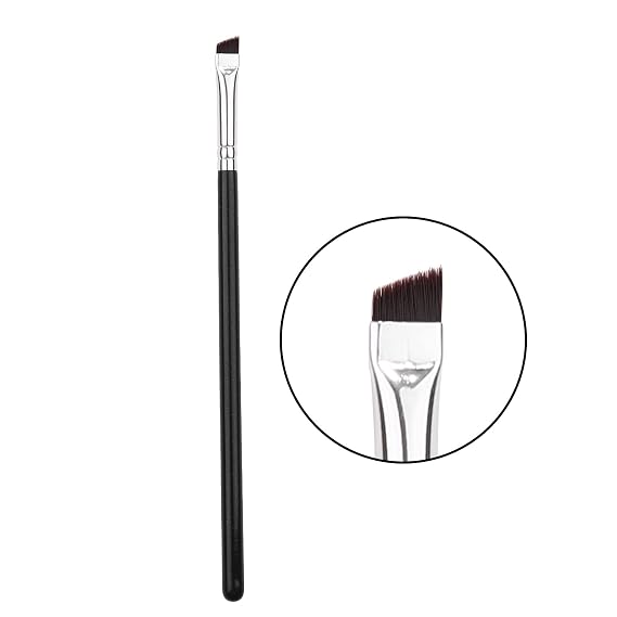 Eyeliner Brush Fine Angled Eye Liner Makeup Brush -Ultra Thin Slanted Flat Angle(E34)