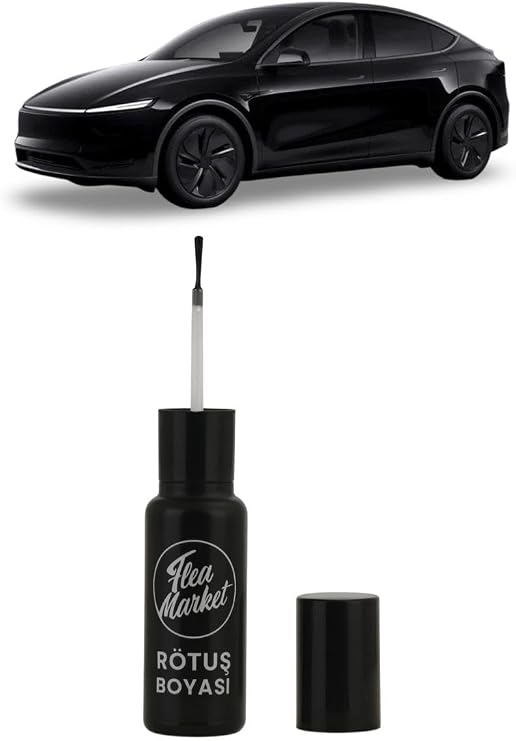 TESLA Solid Black PBSB Rötuş Boyası 25ml Fırçalı Şişe Set