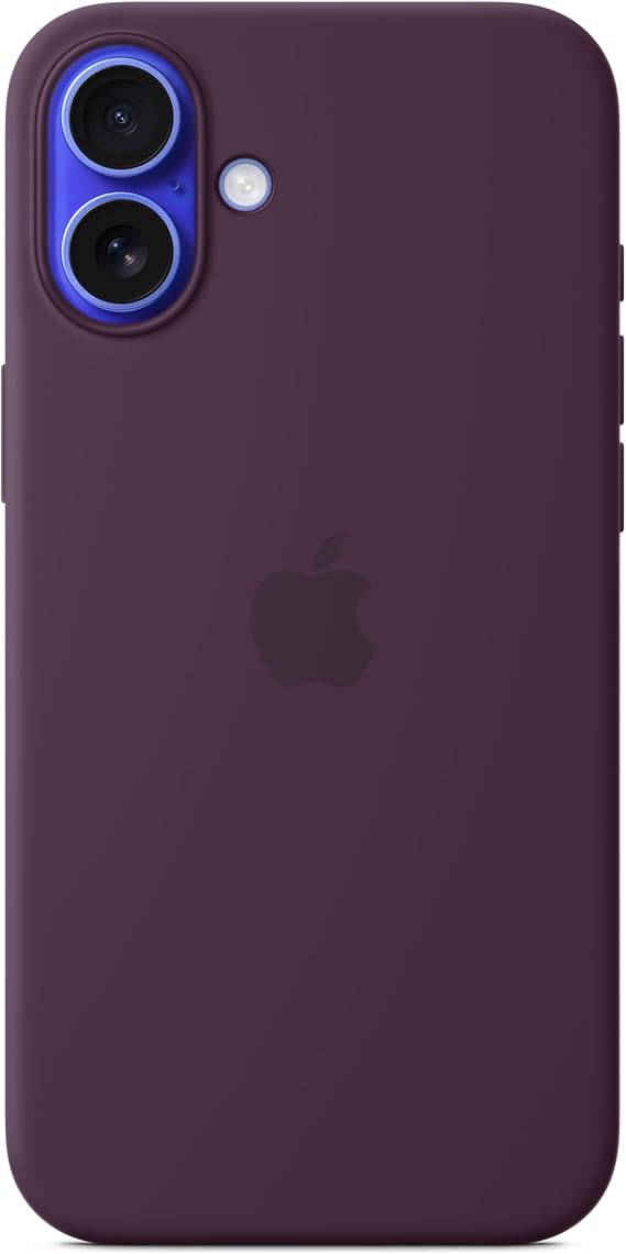 Apple iPhone 16 Plus Silicone Case with MagSafe - Plum ​​​​​​​