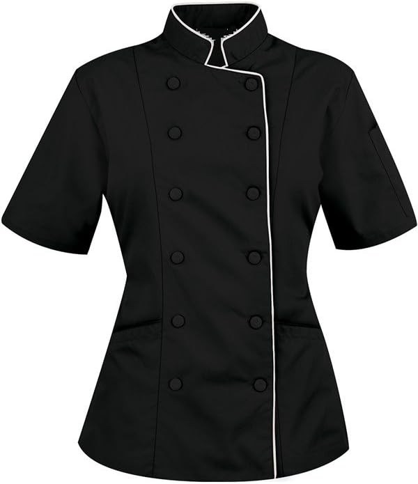 Short Sleeves only Women's Ladies Chef's Coat Jackets