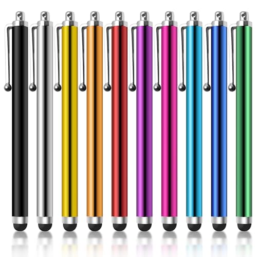 Stylus Pen for Touch Screen, Stylus Pen for iPad, Tablet Stylus Pencil, High Sensitivity & Fine Point Universal for AndroidPhoneiPad ProAirAndroidand All Devices, 10 Pack